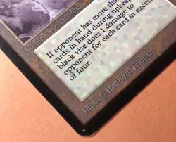 Black Vise ~ Alpha [Slightly Played][Magic MTG] - Image 2