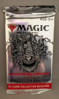 MtG Adventures in the Forgotten Realms (AFR) Collector Booster Pack x1 *EN - Image 1