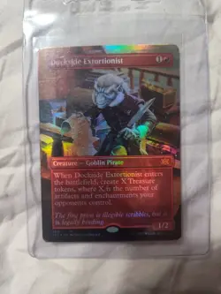 MTG Dockside Extortionist Double Masters 2022 360 Foil Borderless Mythic - Image 1