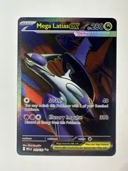 Mega Latias ex 163/132 Ultra Rare Full Art Pokemon TCG Mega Evolution NM/M - Image 1