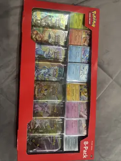 Pokemon TCG Scarlet & Violet Prismatic Evolutions Mini Tins Sealed 8 Pack Costco - Image 1