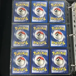 Old Pokemon Cards VINTAGE Rare Collection binder Holo WOTC 1999 Era Lot - Image 2