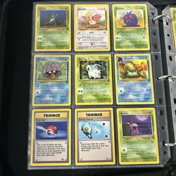 Old Pokemon Cards VINTAGE Rare Collection binder Holo WOTC 1999 Era Lot - Image 4