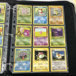 Old Pokemon Cards VINTAGE Rare Collection binder Holo WOTC 1999 Era Lot - Image 5