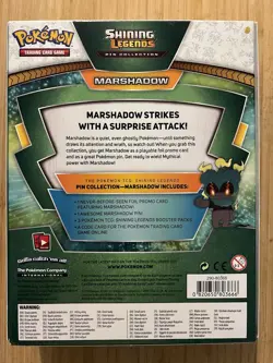 Marshadow Pokemon Shining Legends Collectors Pin Box Set - Image 2