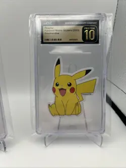 2023 Pokemon Mobile Sticker Pikachu Lot Of 2 Pristine! - Image 3