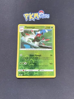 Pokemon TCG Yanmega Crown Zenith 009/159 Reverse Holo LP. - Image 1