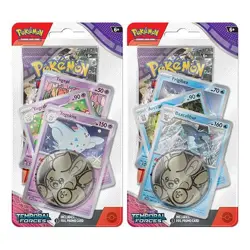 Pokemon Scarlet & Violet: Temporal Forces Premium Checklane Blister (2 PACKS) - Image 1