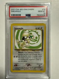 Pokemon Neo Discovery Smeargle 2001 #30/75 - Image 1