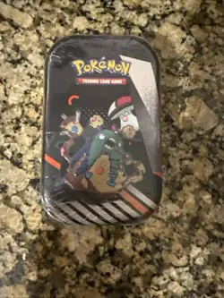 Pokemon TCG S&V Black Bolt and White Flare Unova Mini Tin Full Sealed - Image 1