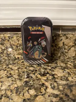 Pokemon TCG S&V Black Bolt and White Flare Unova Mini Tin Full Sealed - Image 5