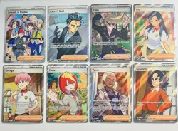Pokemon Tcg Ultra Rare Full Art Trainer Lot of 8 - Image 1