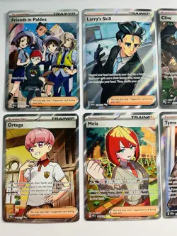 Pokemon Tcg Ultra Rare Full Art Trainer Lot of 8 - Image 2