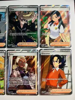 Pokemon Tcg Ultra Rare Full Art Trainer Lot of 8 - Image 3