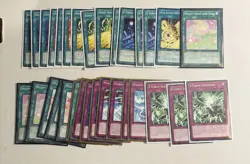 Yugioh Bulk Commons 150 Card Sleeved Lot - Image 3