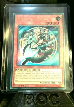 Dracotail Lukias - JUSH-EN001 - 1st Edition - Ultra Rare - M/NM - Yu-Gi-Oh! - Image 2
