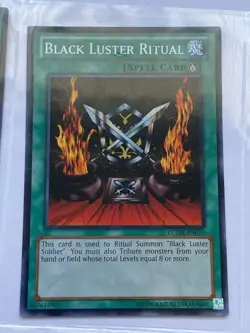 Yu-Gi-Oh Black Luster Ritual LCYW-EN070 Common Unlimited Edition NM - Image 1