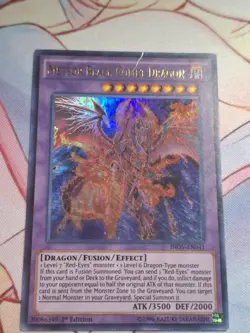 Yugioh - Meteor Black Comet Dragon | Ultra Rare | INOV-EN041 | 1st Edition | MP - Image 2
