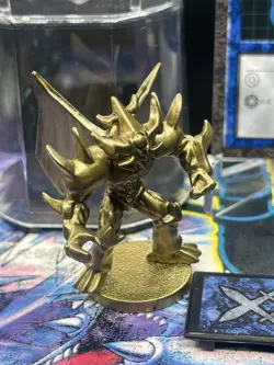 Yugioh! Dungeon Dice Monsters /Obelisk the Tormentor Gold Japanese Figure - Image 4