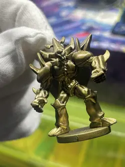 Yugioh! Dungeon Dice Monsters /Obelisk the Tormentor Gold Japanese Figure - Image 5
