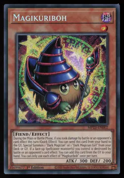 Yugioh Magikuriboh MP23-EN002 1st Edition Prismatic Secret Rare NM - Image 1