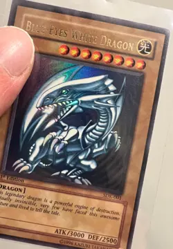 1st Edition Blue-Eyes White Dragon SDK-001 Starter Deck: Kaiba Raw Ungraded - Image 3