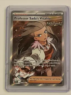 Pokemon TCG Professor Sadas Vitality Paradox Rift 239/182 Holo Ultra Rare - Image 1
