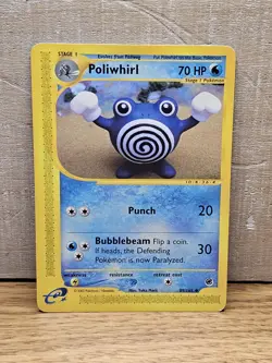 Poliwhirl 89/165 Expedition Non-Holo Pokemon Card TCG - Image 1