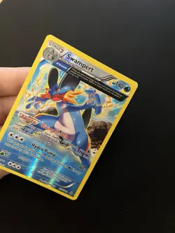 Reverse Holo Swampert 36/160 MINT/NM Pokemon Cards Vintage Holo Rare Full Art - Image 2