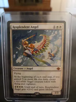 LCI Magic The Gathering Resplendent Angel NM #0032 MTG Card - Image 1