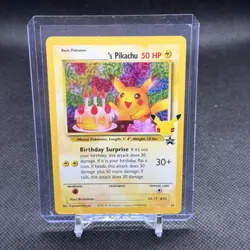 Pokemon TCG Birthday Pikachu Trading Card #24 Celebrations Classic Collection - Image 1