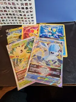Pokemon JUMBO 25 Card Lot Blackstar Promo, Full Art Fire Pikachu Zapdos Etc - Image 3