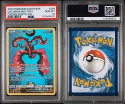 Galarian Moltres SWSH284 Sword & Shield Promo Holo Pokemon TCG Card PSA 10 - Image 3
