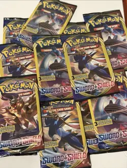 Pokemon Card Sword & Shield 3 Card Pack (LOT OF 200) SEALED PACKS - Image 4
