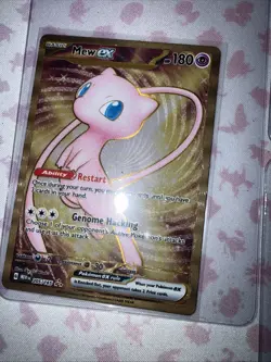 Pokemon TCG - Mew 205/165 Scarlet & Violet 151 Gold UPC Promo Metal Card x5 - Image 5