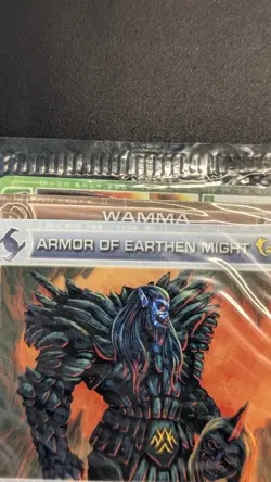 Chaotic Fire And Stone 3 Card Promo Featuring Armor Of Earthen Might 63/100 - Image 2