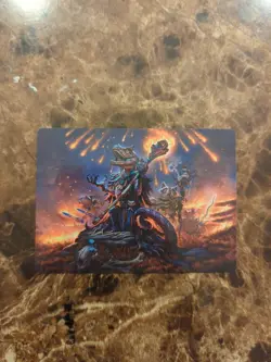 Valley Flamecaller Art Card Art Series: Bloomburrow Regular NM MTG - Image 1