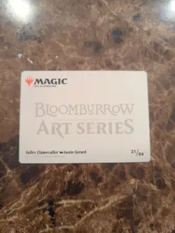 Valley Flamecaller Art Card Art Series: Bloomburrow Regular NM MTG - Image 2