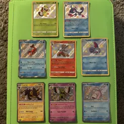 Baby Shiny 8 Card Lot Pokemon Cards Holo rare - Image 1