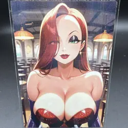 Jessica Rabbit Anime Waifu Card Doujin ACG Goddess Holo - Image 2