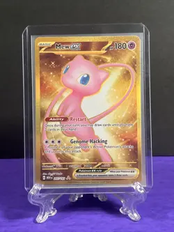 Mew ex 2023 Pokemon 151 205/165 Hyper Rare Holo English Gold Card - Image 1