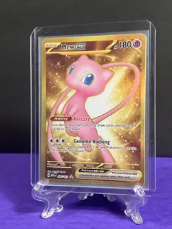 Mew ex 2023 Pokemon 151 205/165 Hyper Rare Holo English Gold Card - Image 3