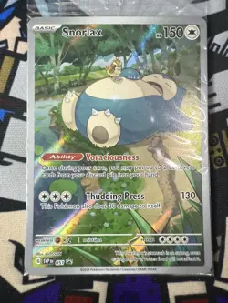 Pokemon Card - Scarlet Violet 151 Snorlax Promo SVP051 Sealed new - Image 2