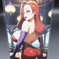 Jessica Rabbit Anime Waifu Card Doujin ACG Goddess Holo - Image 1