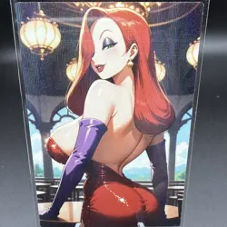 Jessica Rabbit Anime Waifu Card Doujin ACG Goddess Holo - Image 2