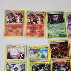 Assorted Pokemon Lot of 70 Cards Total Holo Miscut See Photos - Image 2