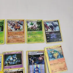 Assorted Pokemon Lot of 70 Cards Total Holo Miscut See Photos - Image 5