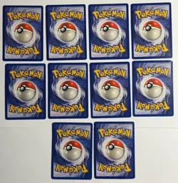 Pokemon TCG Trainer Lot (10 Cards) Base Set Shadowless WOTC Vintage 1999 - Image 2