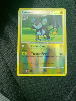 💥 Pokemon 2007 Card Luxio Diamond & Pearl Reverse Holo 52/130 NM - Image 1