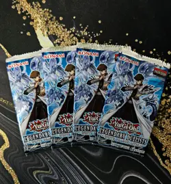 YuGiOh Legendary Duelists White Dragon Abyss Booster Pack 1st Edition Sealed - Image 1